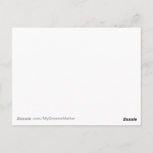 Positieve bevestiging zorgt ervoor dat pijn en pij briefkaart (Achterkant)