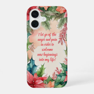Positieve bevestiging zorgt ervoor dat pijn en pij iPhone 16 hoesje