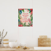 Positieve bevestiging zorgt ervoor dat pijn en pij poster (Keuken)