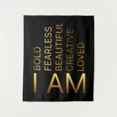 Positieve bevestigingen Christelijk Wandkleed (Voorkant)