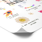 Positieve bevestigingen voor kinderen, Bevestiging Poster (Hoek)