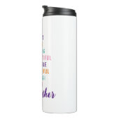 Positieve bevestigingen voor vrouwen Gepersonalise Thermosbeker (Geroteerd rechts)