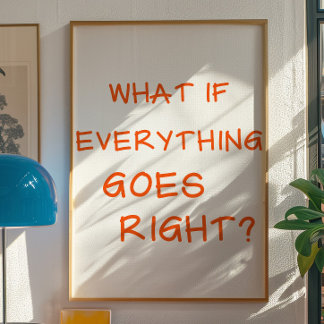 Positieve Bevestigingsmuur Kunst | Motiverende Spr Poster