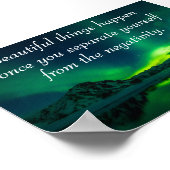 Positieve Bevestigingsquote Poster (Hoek)