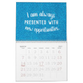 Positieve bevingen Birthstone Glitter Abundance Kalender (Mar 2027)