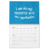 Positieve bevingen Birthstone Glitter Abundance Kalender (Mar 2026)