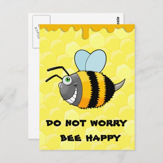 positieve bij briefkaart (Voorkant / Achterkant)