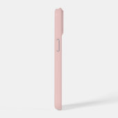 Positieve Bijbelvers Bevestiging Roze Hart Schatti iPhone 15 Case (Rechterkant)