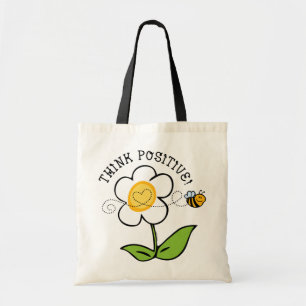 Positieve bijen tote bag