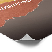 positieve boeddha - citaat verscheurd door papiere poster (Hoek)