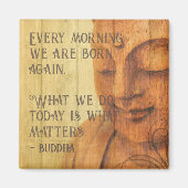 Positieve boeddha-prijsopgave positieve levensbeve magneet (Voorkant)