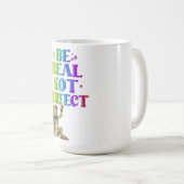 Positieve boho kikker Hippie Koffiemok (Voorkant rechts)