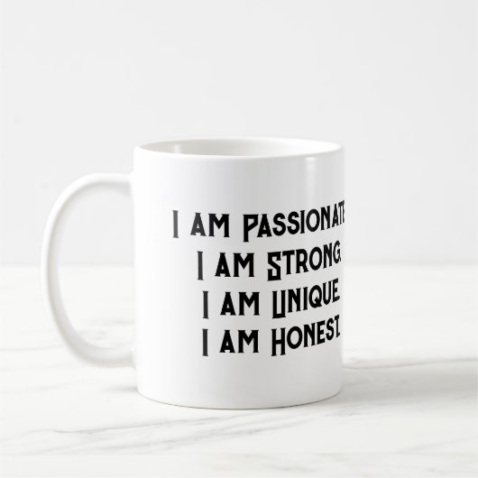 positieve boommok koffiemok (Links)
