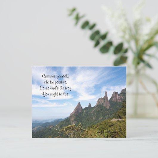 Positieve briefkaarten (Staand voorkant)