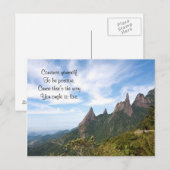 Positieve briefkaarten (Voorkant / Achterkant)