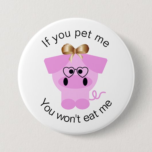 Positieve Button voor dierenrechten (Voorkant)