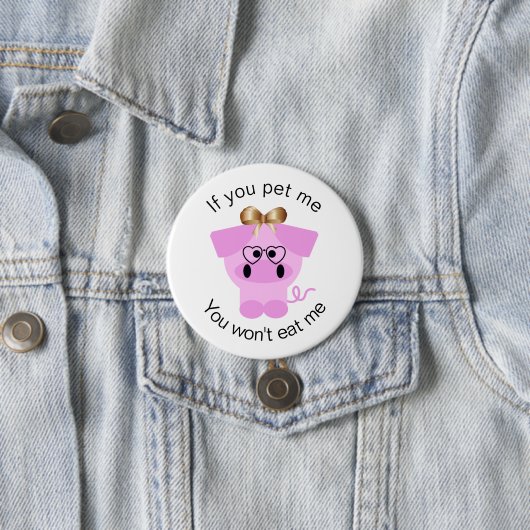 Positieve Button voor dierenrechten (In situ)