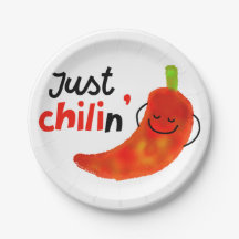 Positieve Chili Pepper Pun - gewoon kind