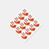 Positieve Chili Pepper Pun - gewoon kind Servetten (Hoek)