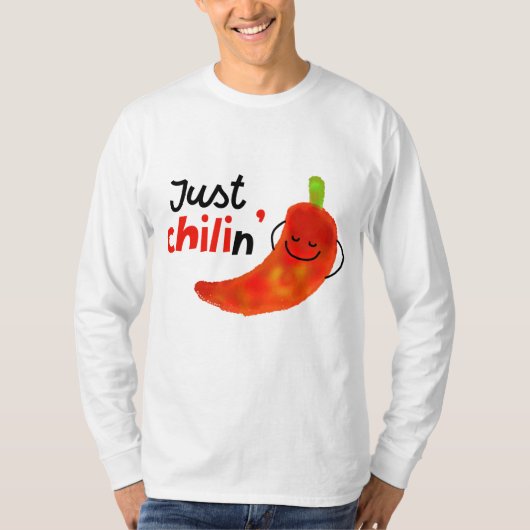 Positieve Chili Pepper Pun - gewoon kind T-shirt (Voorkant)