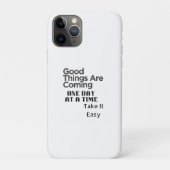 positieve citaten kunst Case-Mate iPhone case (Achterkant)