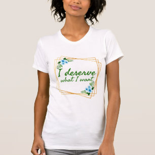positieve citaten voor het leven t-shirt