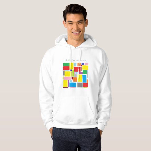 +Positieve concentratie van de flesjes+ Hoodie (Voorkant volledig)