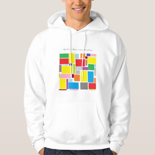+Positieve concentratie van de flesjes+ Hoodie (Voorkant)