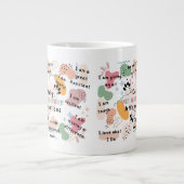 Positieve dagelijkse Vet Tech Assistant-bevestigin Grote Koffiekop (Voorkant)