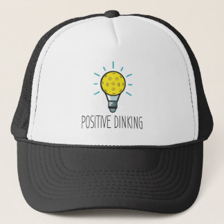 Positieve Dinking Pickleball Trucker Hat Pet