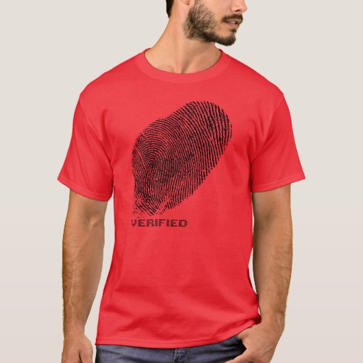 Positieve E - ontwerp A T-shirt (Voorkant)