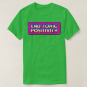 Positieve eindweergave t-shirt (Design voorkant)