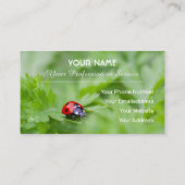 Positieve en gelukzweten voor inzage en onderwijs visitekaartje (Achterkant)