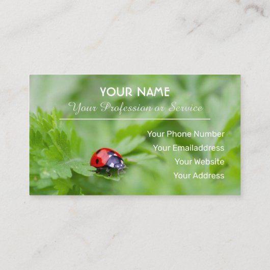 Positieve en gelukzweten voor inzage en onderwijs visitekaartje (Achterkant)