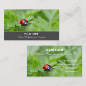 Positieve en gelukzweten voor inzage en onderwijs visitekaartje (Voorkant / Achterkant)