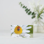 Positieve en gelukzweten voor inzage en onderwijs visitekaartje (Staand voorkant)