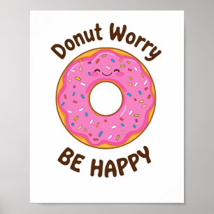 Positieve en lekkere voedselhumor poster