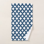Positieve en negatieve ruimte bad handdoek (Handdoek)