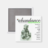 Positieve energie-abundantiemagneet magneet (Voorkant / Achterkant)