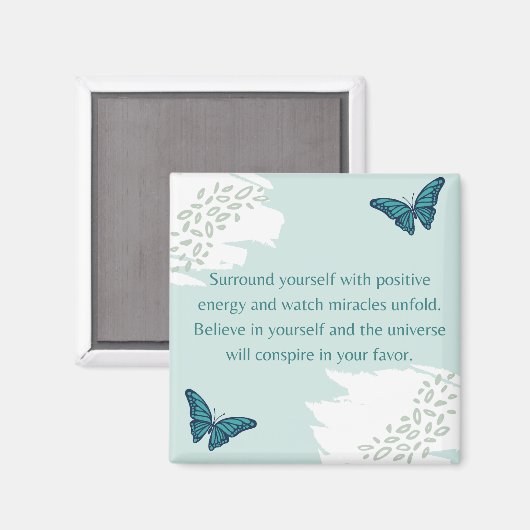 Positieve energie & geloof magneet (Voorkant / Achterkant)