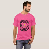 Positieve energie, goede vibe & vreugde T-shirt (Voorkant volledig)