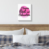 positieve energie - motivatie prijzen voor zelflie canvas afdruk (Insitu (Slaapkamer))