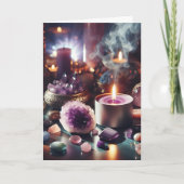 Positieve energie naar een vriend sturen kaart (Voorkant)