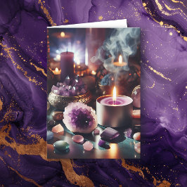 Positieve energie naar een vriend sturen kaart