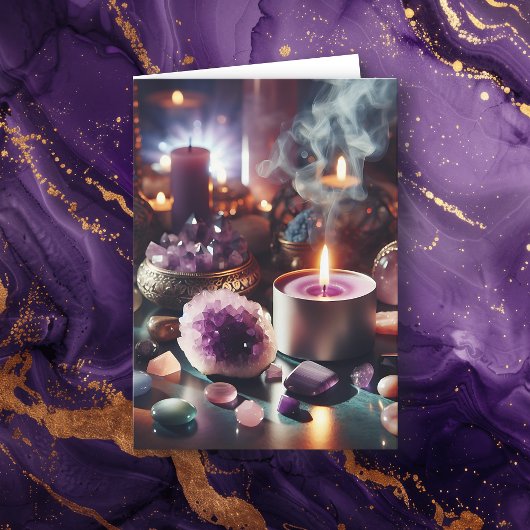 Positieve energie naar een vriend sturen kaart