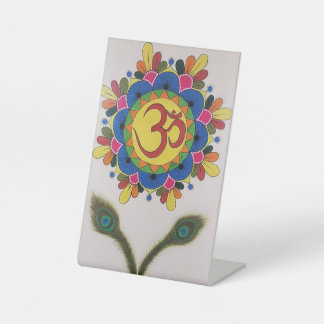 Positieve Energie ontwerp Reclamebord Met Voetstuk