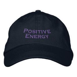 Positieve Energie Persoonlijke Marine Motiverende Geborduurde Pet