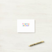 POSITIEVE ENERGIE POST-IT® NOTES (Op bureau)