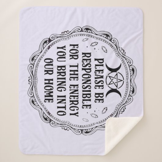 Positieve Energie Sherpa Deken (Voorkant)