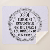 Positieve Energie Sherpa Deken (Voorkant (horizontaal))